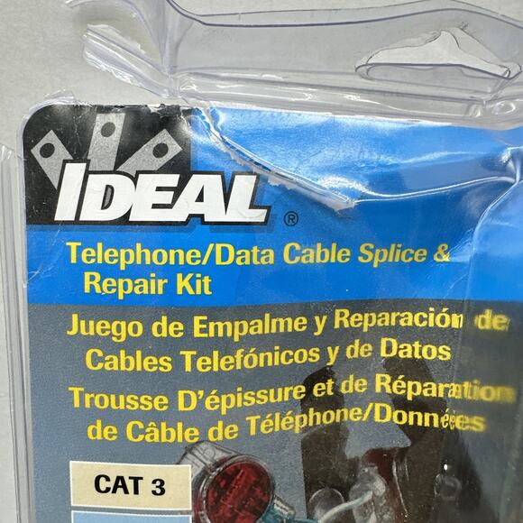 Ideal Telephone/Data Cable Splice Repair Kit #33-719 Electronics 25 Connectors - Picture 2 of 15